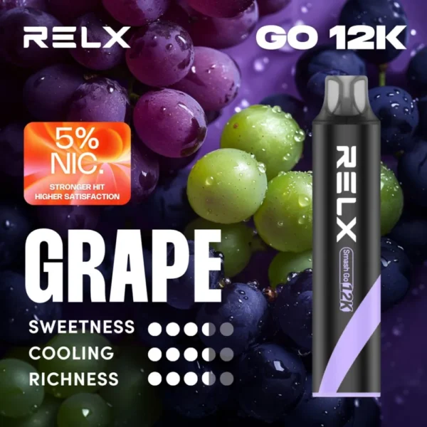 RELX Smash Go 12000口 拋棄式電子煙
