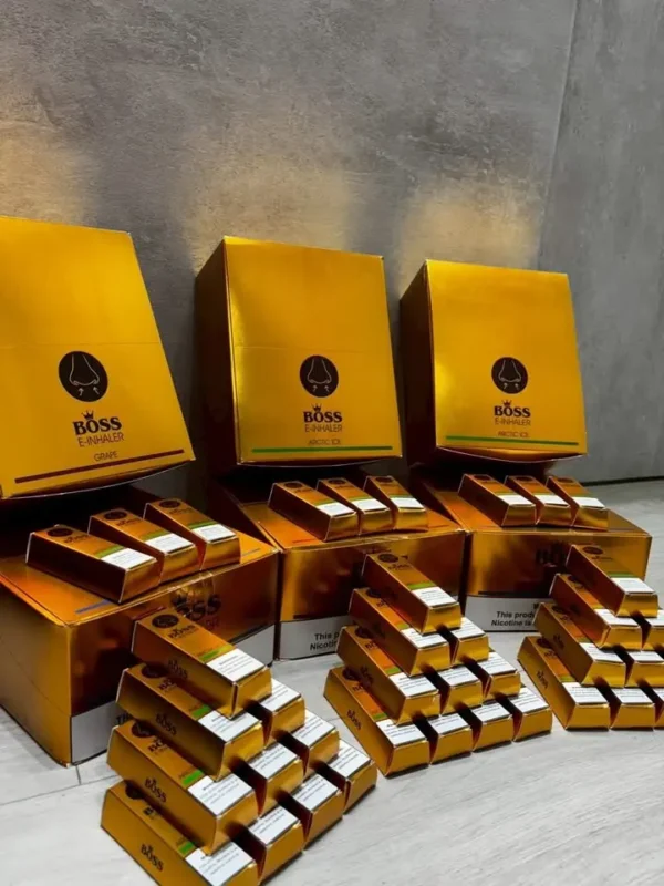 BOSS 泰國 金磚鼻通器 升級版 1000口特色金磚造型霧化鼻吸棒