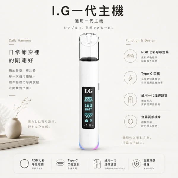 I.G 一代通用主機 適配一代主機