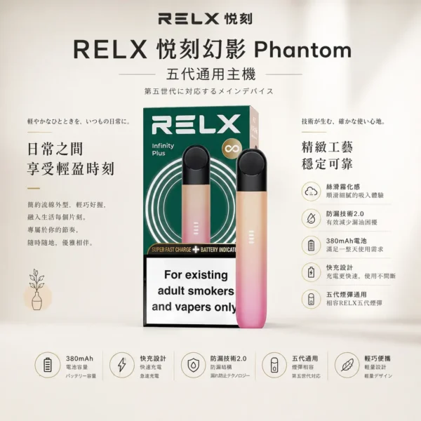 ChatGPT-Image-2026年8月24日-下午09_27_57.webp RELX 悅刻 幻影 五代主機 適配四/五/六代煙彈