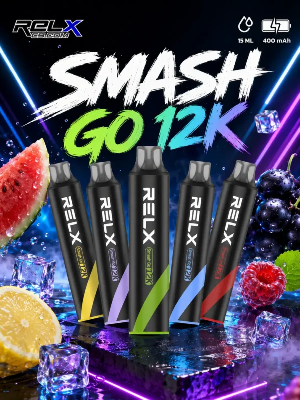RELX Smash Go 12000口 拋棄式電子煙
