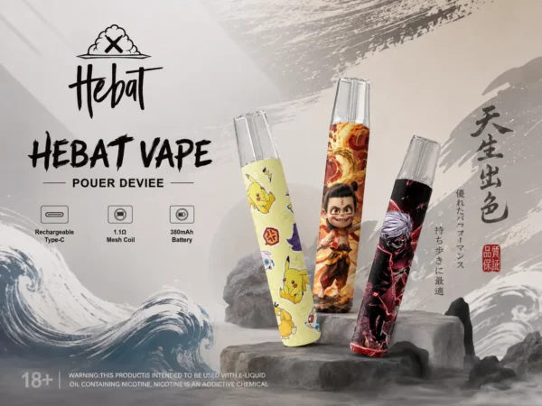 Hebat 喜貝 Labubu 聯名一代通用主機 適配一代煙彈