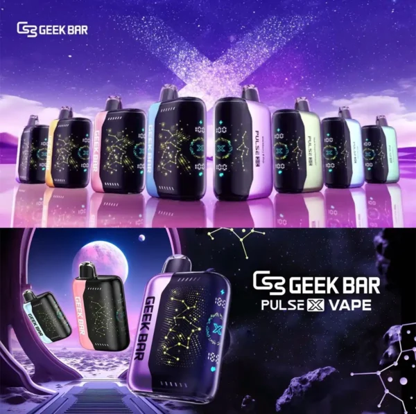 GEEK BAR Pulse X 星空系列 25000口 拋棄式電子煙【買5贈1】