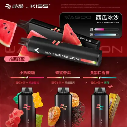 WAGOO 哇酷 KIS5 6500口 拋棄式電子煙