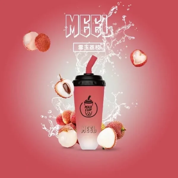 MEEL奶茶杯-荔枝-1000x1000-1.webp MEEL 奶茶杯 6000口 拋棄式電子煙