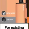 RELX悅刻x-box-16000口拋棄式電子煙-橙色主機.webp RELX 悅刻 X-BOX 16000口 專用換彈拋棄式電子煙套