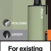 RELX悅刻x-box-16000口拋棄式電子煙-綠色主機.webp RELX 悅刻 X-BOX 16000口 專用換彈拋棄式電子煙套
