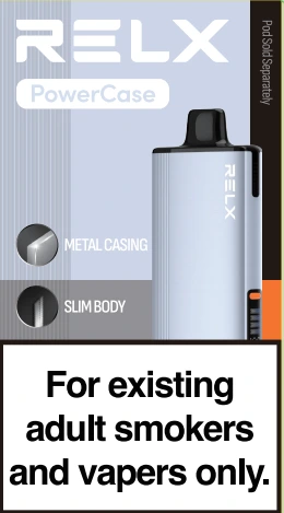 RELX悅刻x-box-16000口拋棄式電子煙-藍銀主機.webp RELX 悅刻 X-BOX 16000口 專用換彈拋棄式電子煙套