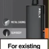 RELX悅刻x-box-16000口拋棄式電子煙-黑色主機.webp RELX 悅刻 X-BOX 16000口 專用換彈拋棄式電子煙套