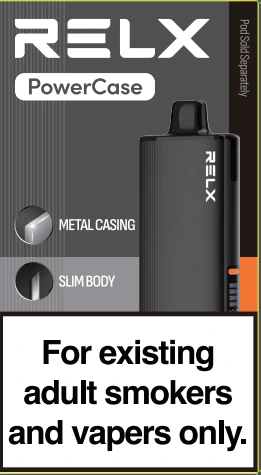 RELX悅刻x-box-16000口拋棄式電子煙-黑色主機.webp RELX 悅刻 X-BOX 16000口 專用換彈拋棄式電子煙套