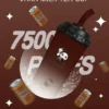 VAKA 奶茶杯 7500口 拋棄式電子煙