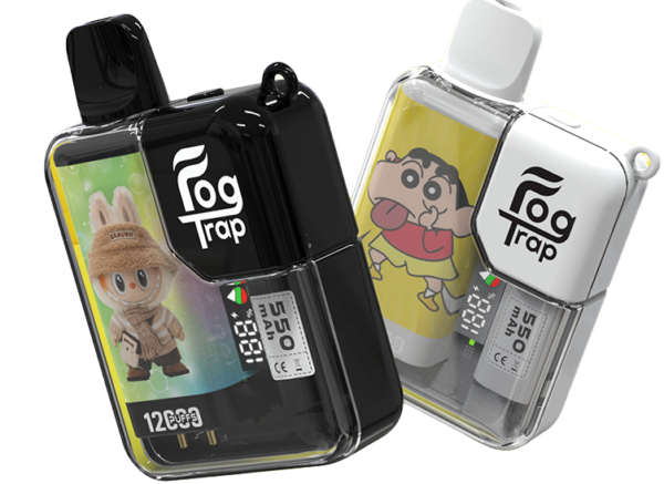 Fog Trap 限量聯名 蠟筆小新 × LABUBU 12000口 拋棄式電子煙【買10送1】
