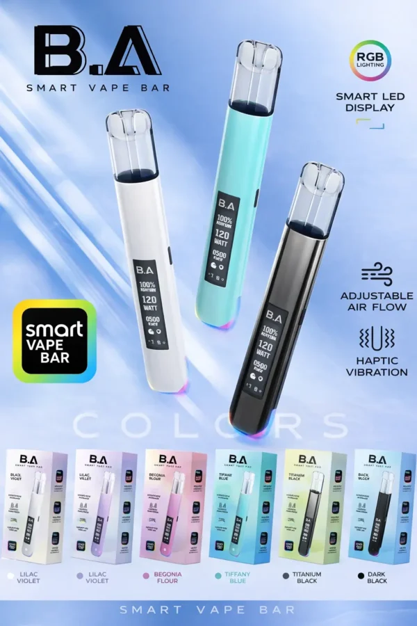 B.A Smart Vape Bar 一代通用主機 完全通用一代煙彈