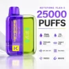 KEYSTONE FLEX-3 鑰石 25000口 磁吸拋棄式電子煙【買一盒煙彈送主機】