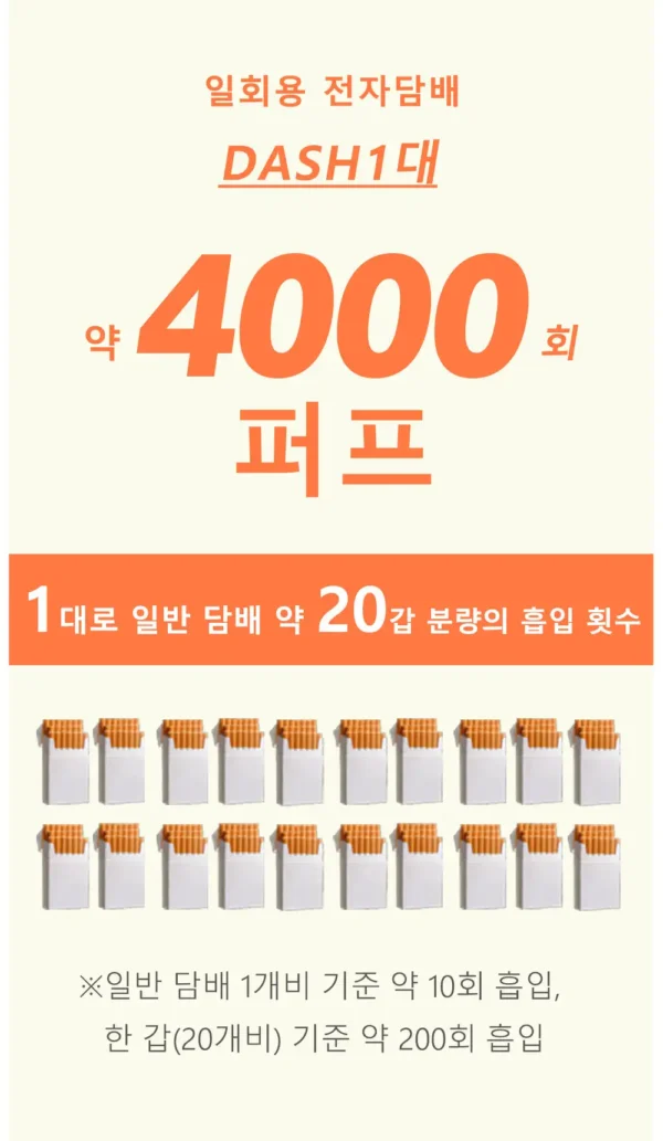 Snowplus DASH鴨嘴獸 4000口 拋棄式電子煙