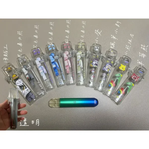 一代通用主機保護套 通透感卡通貼圖