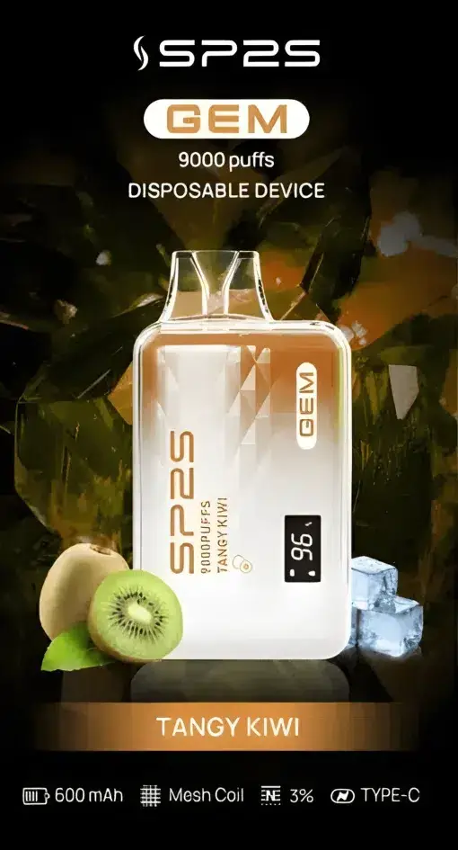 SP2S 思博瑞 GEM 9000口 拋棄式電子煙