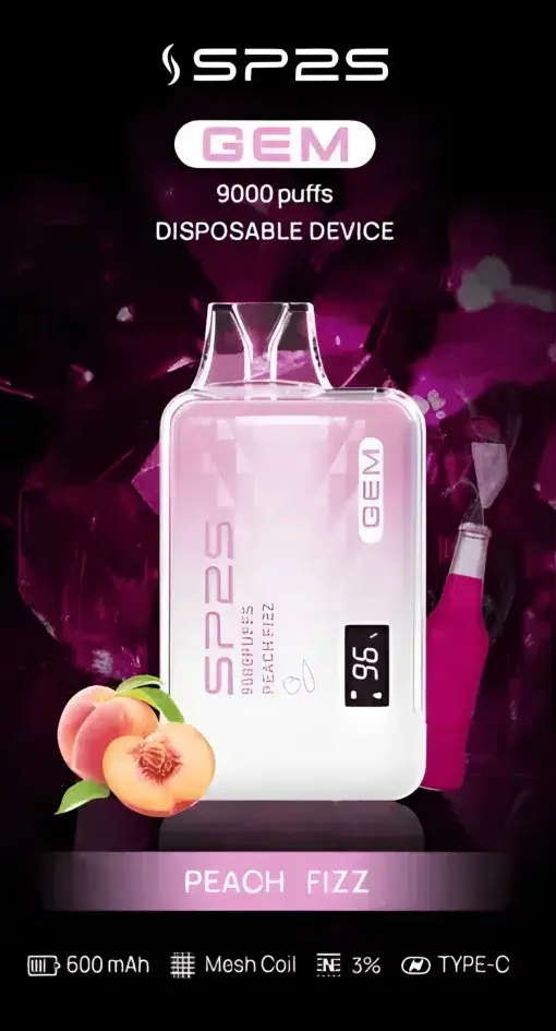 SP2S 思博瑞 GEM 9000口 拋棄式電子煙