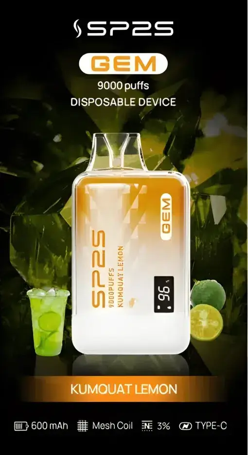 SP2S 思博瑞 GEM 9000口 拋棄式電子煙