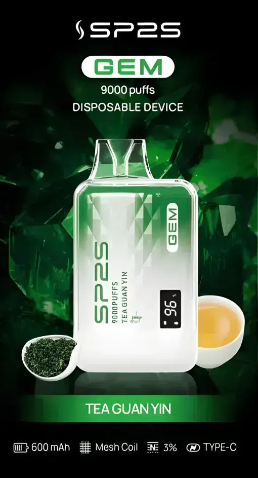 SP2S 思博瑞 GEM 9000口 拋棄式電子煙