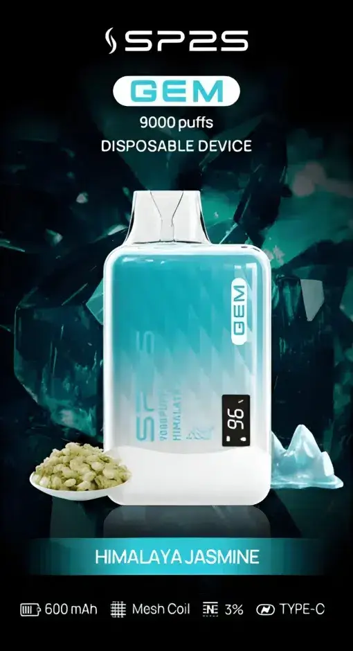 SP2S 思博瑞 GEM 9000口 拋棄式電子煙